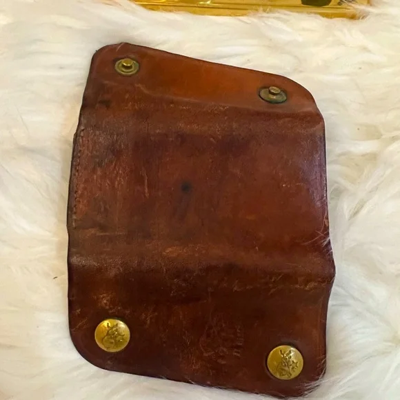 Vintage IL Bisonte Leather Key Holder